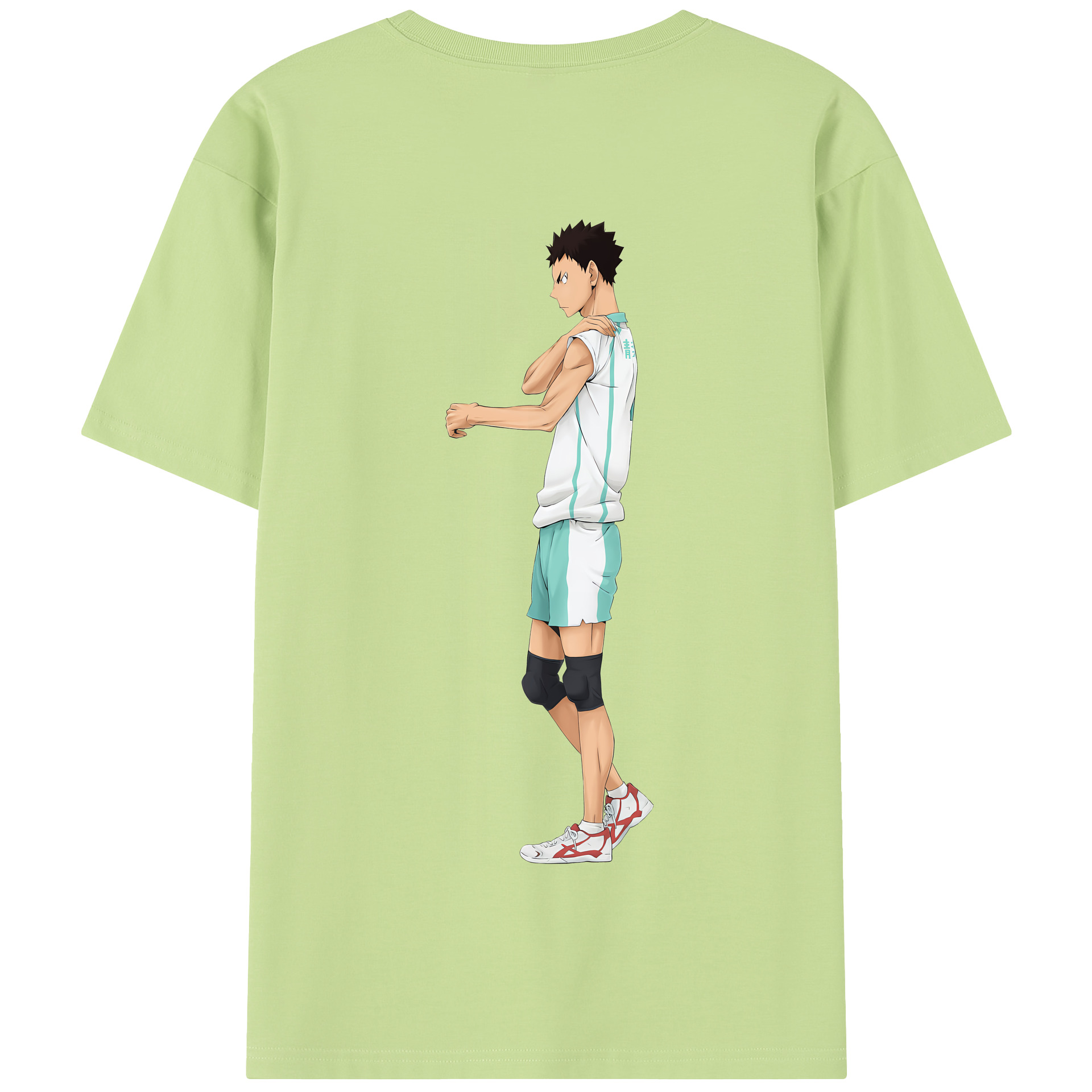 （画像用） ハイキュー!! Haikyu!! 綿100％半袖Tシャツ（背面プリント）